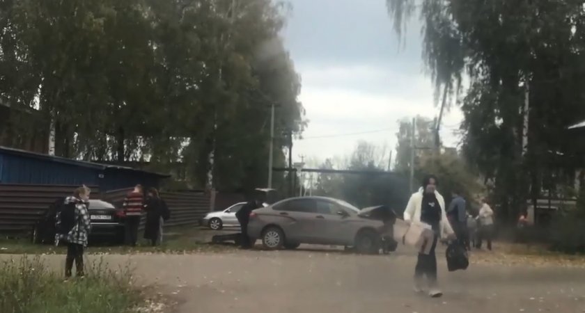 В Ряжске произошла авария с участием двух авто