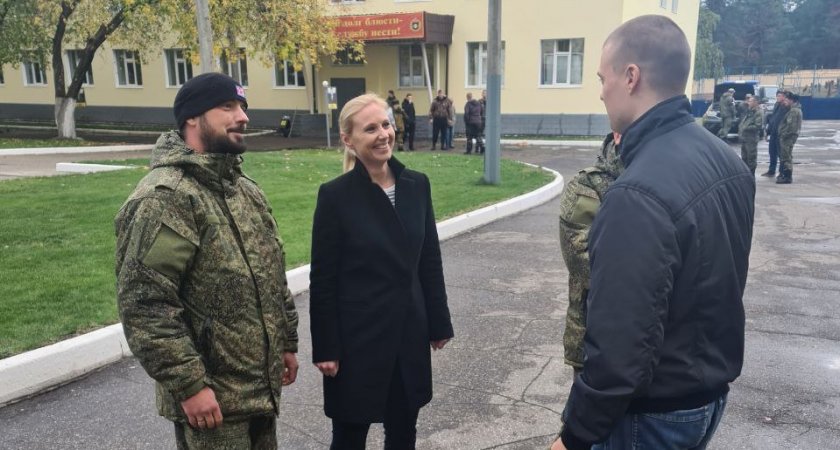 Рослякова сообщила о жизни мобилизованных рязанцев в Нижнем Новгороде
