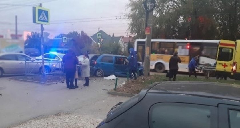 Вечером 11 октября в Горроще произошла авария с участием двух авто