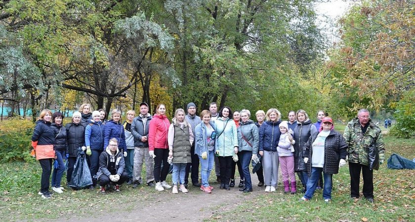 15 октября в Рязани состоялся очередной общегородской субботник