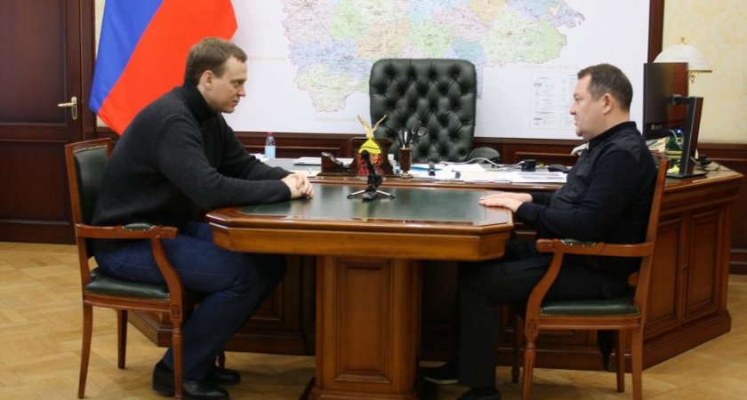 17 октября Малков встретился с губернатором Тамбовской области в Рязани
