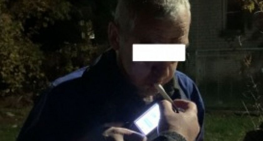 В Рязанской области полицейские задержали пьяного водителя