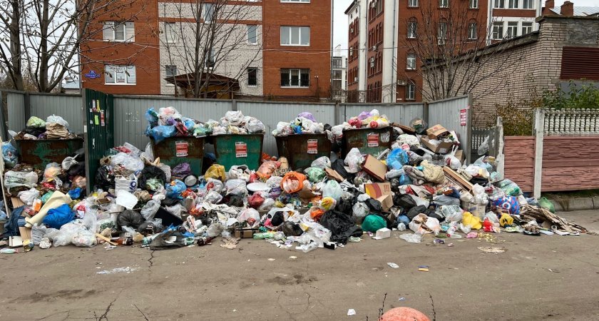 Центр Рязани "утопает" в мусоре: жители просят администрацию вмешаться