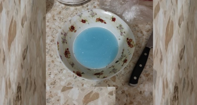 Жительница Рязани пожаловалась на голубую воду дома