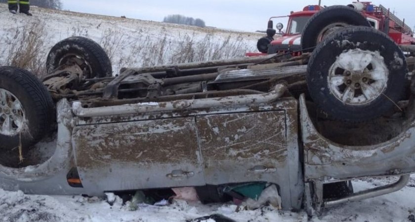 В Сараевском районе в ДТП с вылетевшим с трассы Ford пострадали два человека