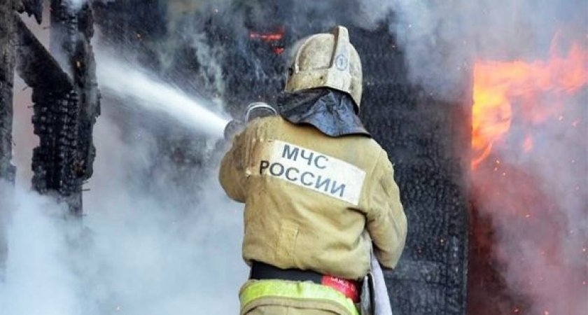 В Рыбновском районе при пожаре пострадала 64-летняя женщина