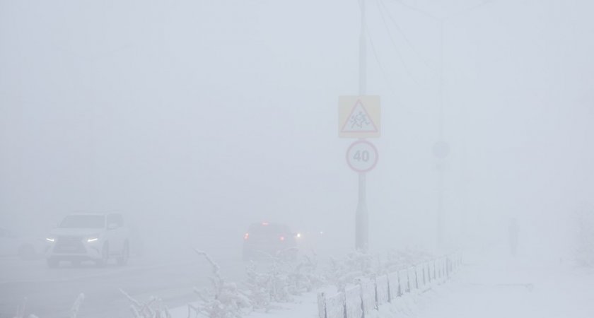 Жителей Рязани предупредили о густом тумане днем 15 декабря