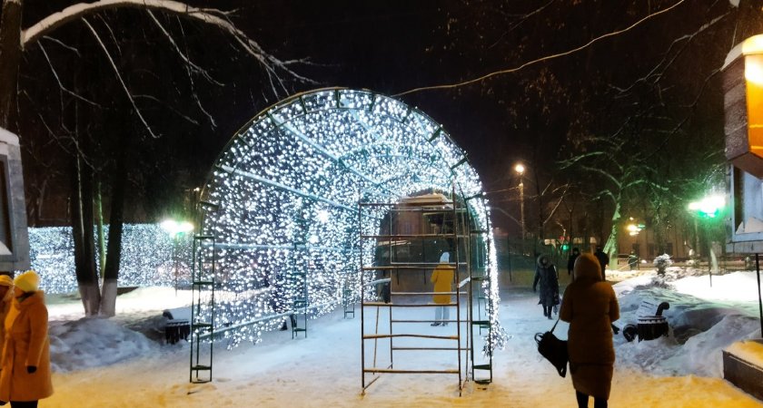 В Рязани объявлено о локальных праздничных новогодних мероприятиях