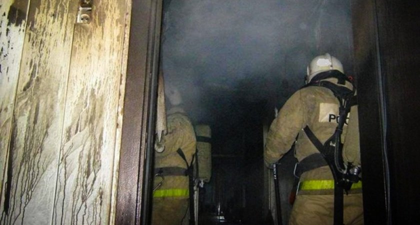 В результате пожара в Рязанской области скончался мужчина 64 лет