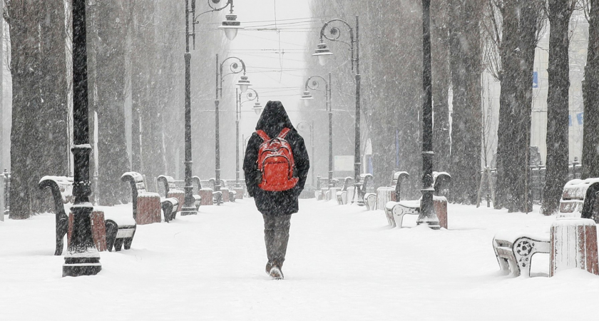 Жителей Рязани предупредили о неблагоприятных погодных условиях 4 января