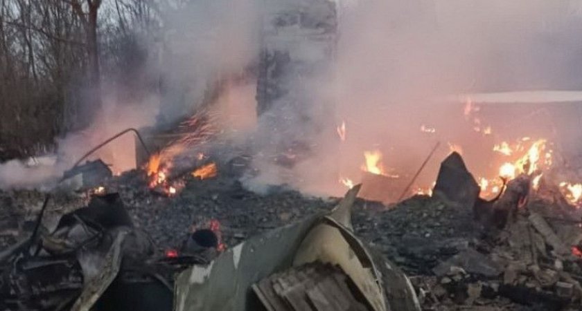 В Чучковском районе на месте пожара обнаружено тело неизвестного человека
