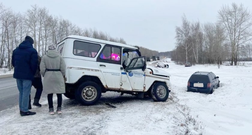 В Рязанской области произошла массовая авария на трассе: есть пострадавшие