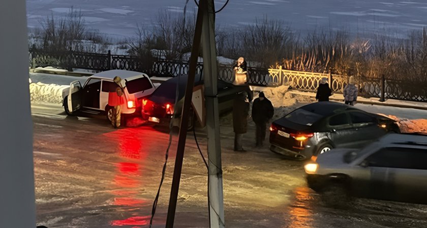 20 января в Касимове на улице Набережной произошло ДТП
