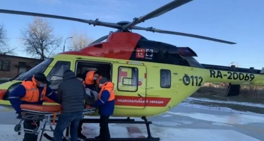 14-летнюю девочку привезли на вертолёте из Шацка в Рязань