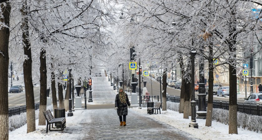 8 февраля в Рязанской области ожидается гололедица и до -23 градусов мороза