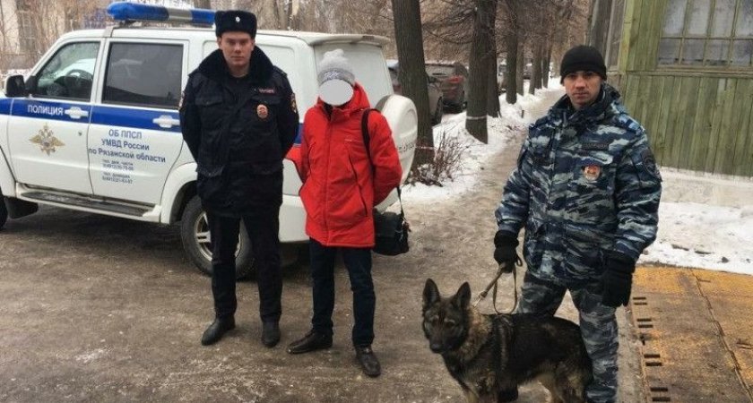 На окраине Рязани полиция задержала мужчину с «синтетикой»