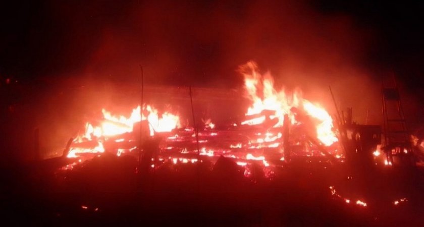В Спасском районе 7 и 8 февраля сгорели две бани