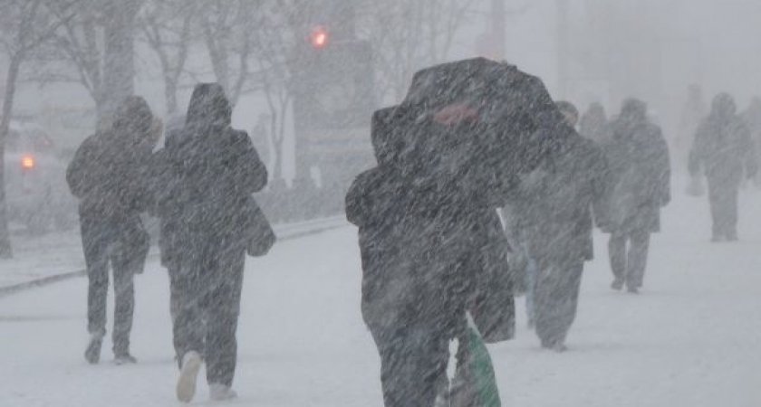 14 февраля в Рязанской области объявлено метеопредупреждение из-за метели