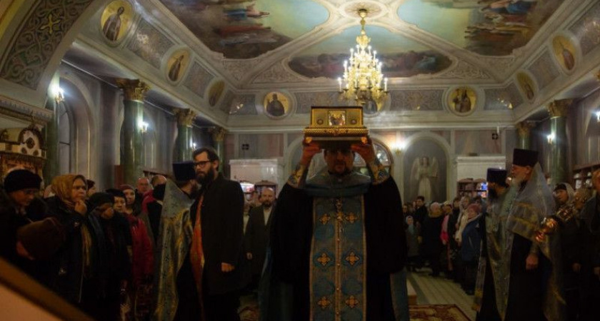 В Рязань 7 марта привезут частицу пояса пресвятой Богородицы