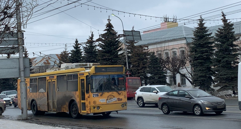 В Рязани днем 13 марта восстановлено движение троллейбусов