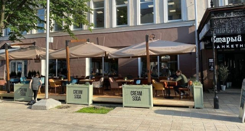 Мэрия Рязани утвердила концепцию оформления летних кафе в городе