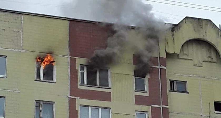 В Песочне в многоквартирном доме 17 марта произошел пожар