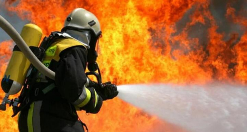 При пожаре в Соколовке скончались два человека