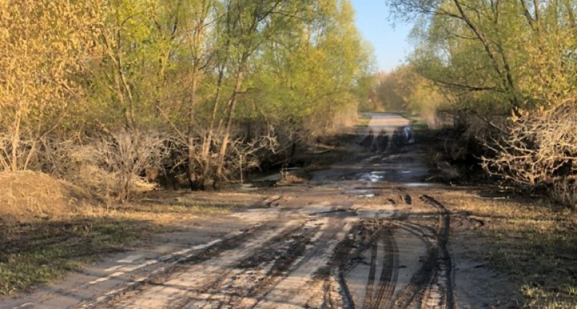 В Спасском районе от паводковых вод освободился еще один автомобильный мост