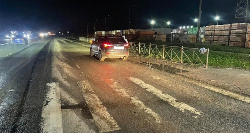 В Рыбновском районе водитель Hyundai сбил 15-летнего подростка
