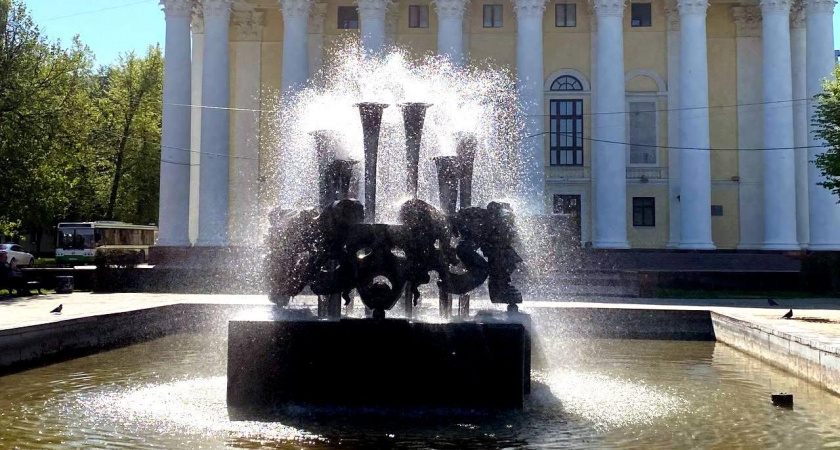 3 мая в Рязани начали включать городские фонтаны