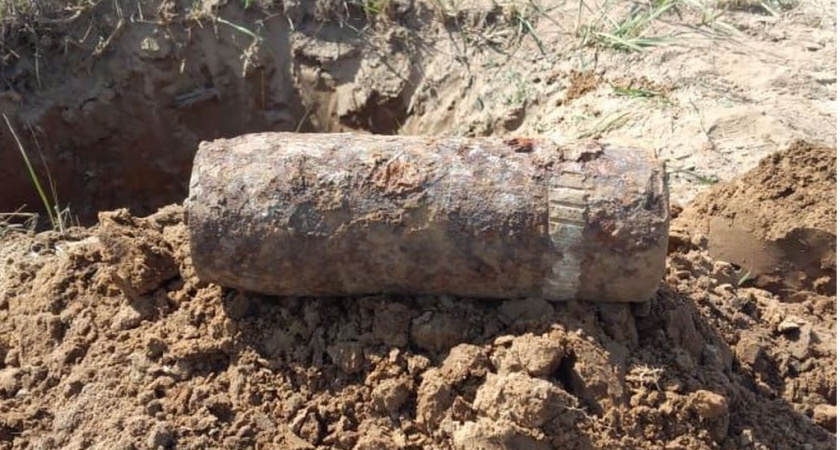 Взрывотехники ОМОНа уничтожили артиллерийский снаряд под Рязанью