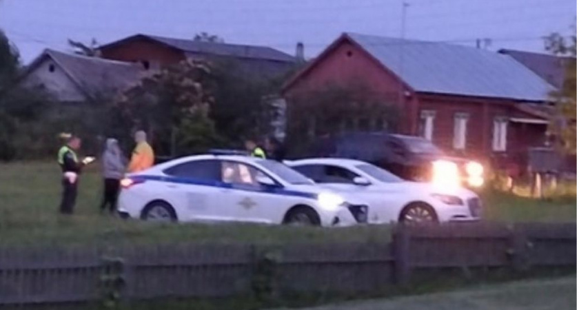 Под Рязанью полицейские после погони задержали пьяного 25-летнего водителя Hyundai