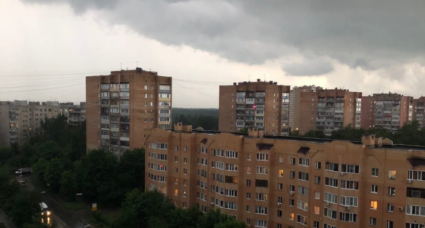 3 июля в Рязанской области ожидаются дождь, гроза и +18