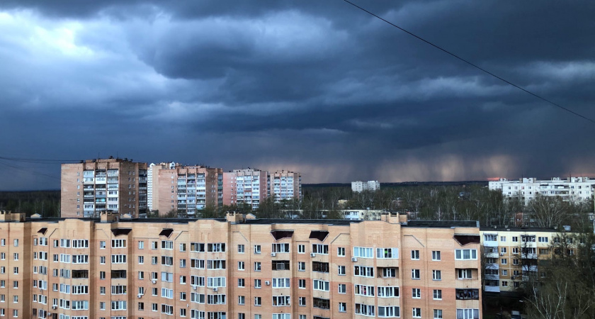 20 июня в Рязанской области ожидается гроза и до +24