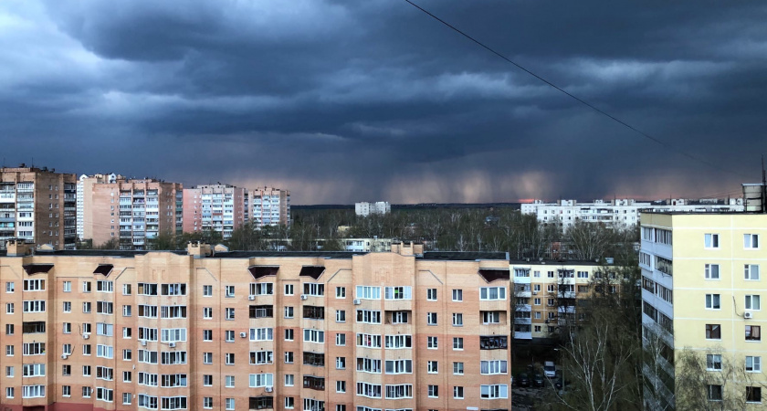 23 июня в Рязанской области ожидается гроза, град и до +25