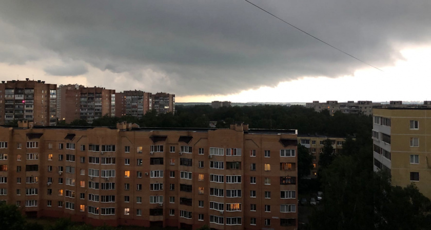 МЧС Рязанской области предупредило жителей о грозе и ливне 23 июня
