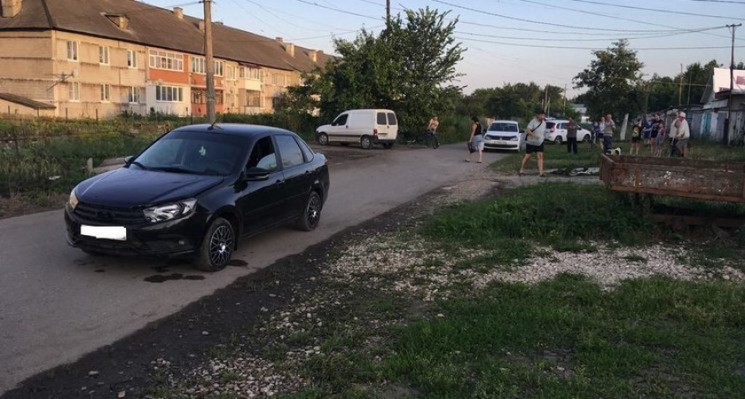 В Скопине 7-летнего ребенка на велосипеде сбила водитель на Lada Granta 