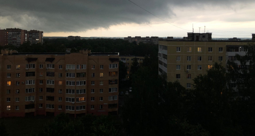 20 июля в Рязанской области ожидаются дожди, гроза и до +24