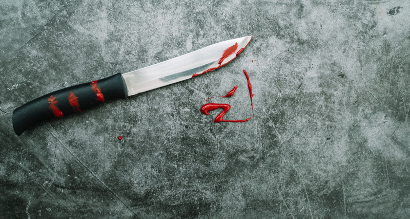 54-летний житель Скопинского района 15 раз ударил мать ножом