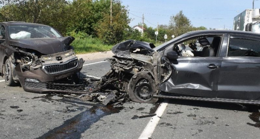 В Путятинском районе в ДТП с Volkswagen и Skoda пострадали оба водителя