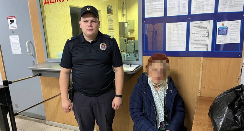 В Рязани полицейские помогли вернуться домой 83-летней пенсионерке