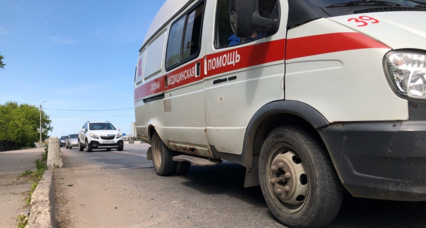 На улице Маяковского в Рязани в ДТП пострадал мужчина