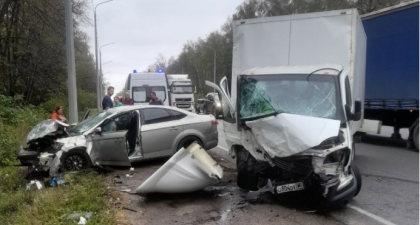 В Рязани на трассе М5 произошла авария с пострадавшими