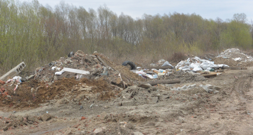 В администрации Рязани обсудят ликвидацию свалки в районе Кузьмина оврага