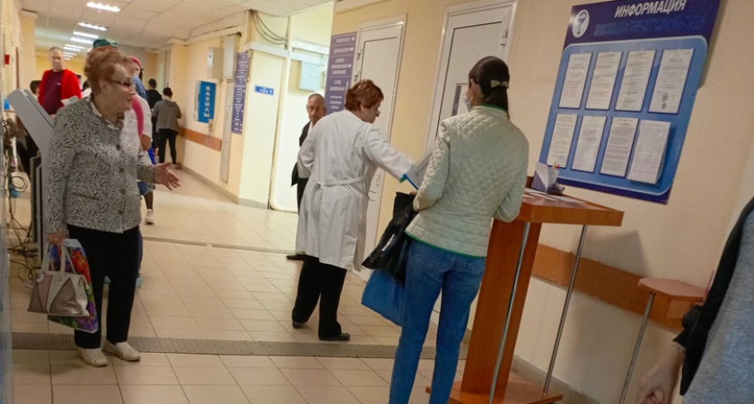 Рязанцы пожаловались, что прием в поликлинике №4 ведет только один врач