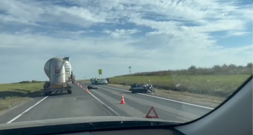 В Скопинском районе произошло смертельное ДТП с мотоциклистом