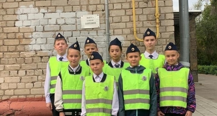 В Рязани ЮИДовцы школы №40 поучаствовали в акции «Детям безопасную дорогу»