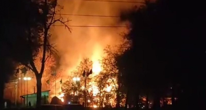 5 октября в Касимове произошел серьезный пожар