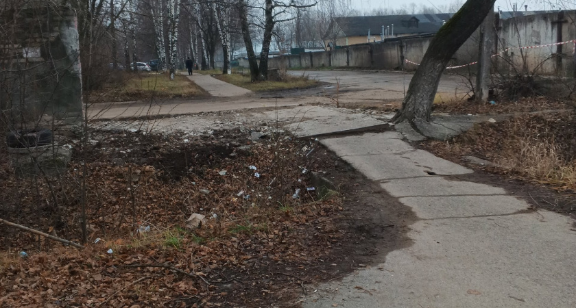 Жители Дягилево заметили демонтаж проходной КПП