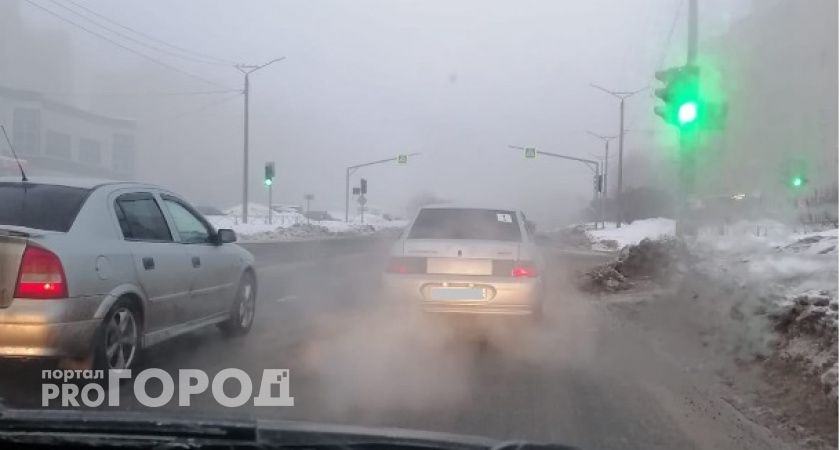 Водителей Рязани просят воздержаться от поездок из-за сильных снегопадов